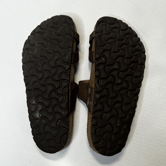 Birkenstock Mayari Mocha Brown Toe Loop Sandals Womens Size 37 L6 M4 - Picture 15 of 15